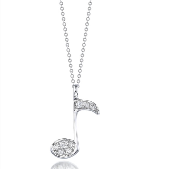 Dana & David Jewelry Salediamond Gold Music Note Necklace Poshmark